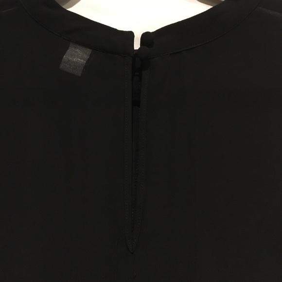 Torrid Women’s Black Shear Sleeveless Blouse Top - Picture 4 of 7